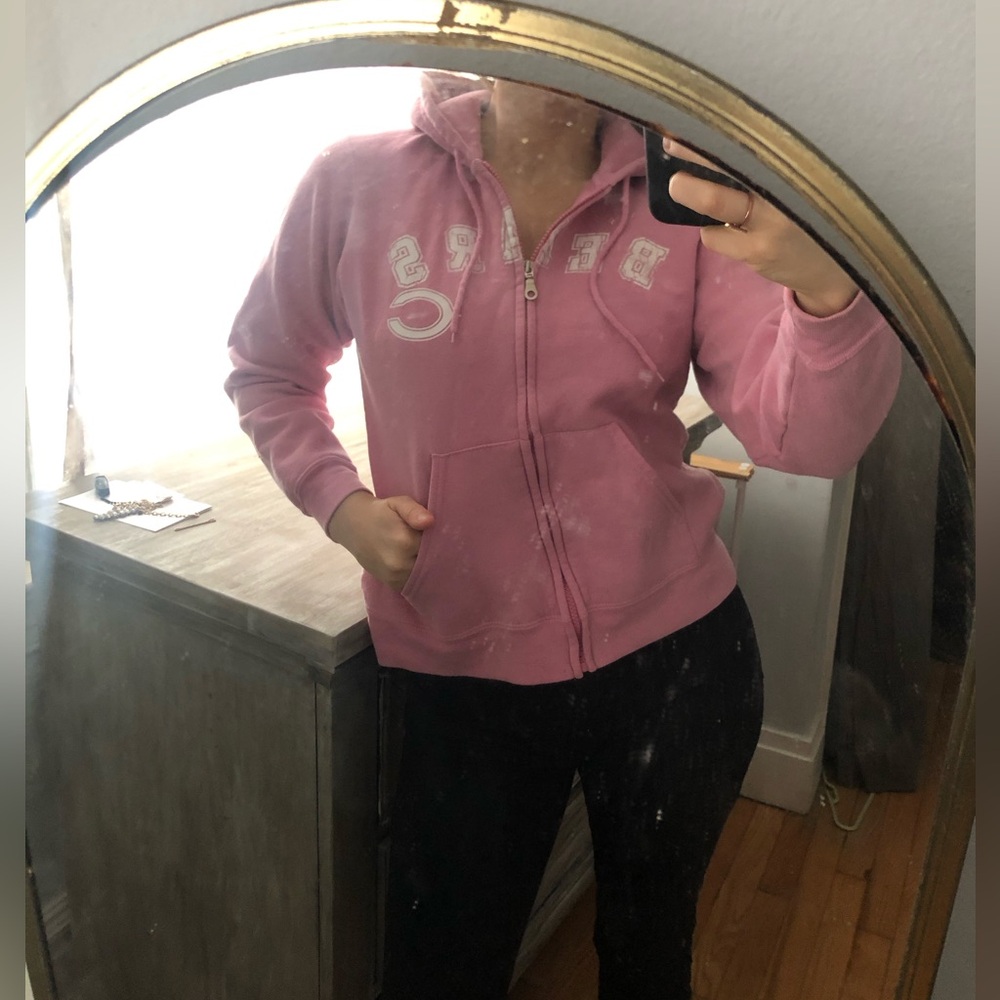 Chicago Bears women’s pink zip up jacket